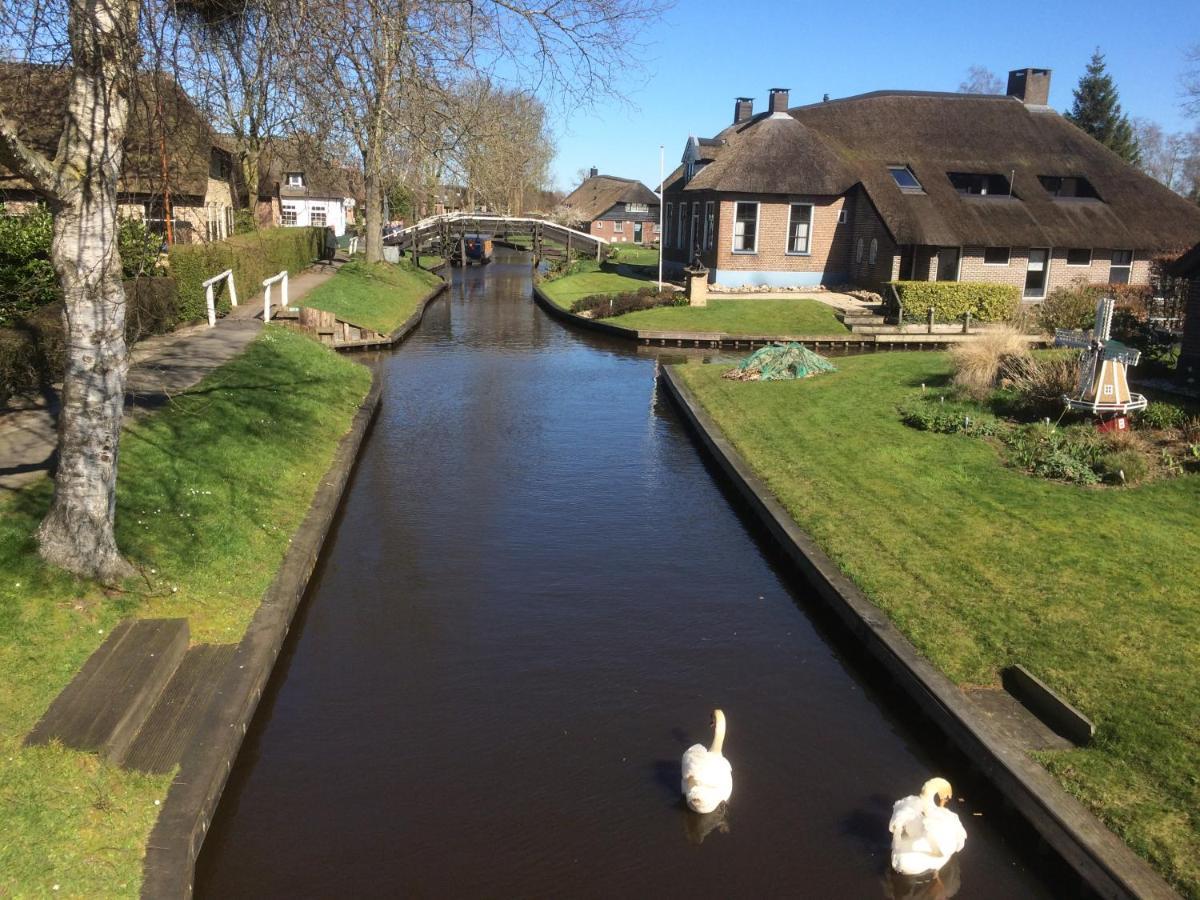De Aardigeyt Bed and Breakfast Giethoorn Exteriör bild